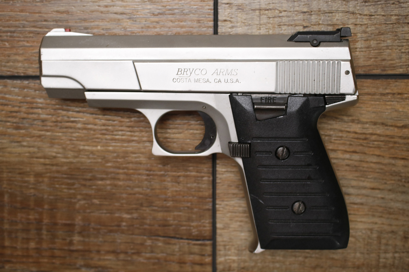 BRYCO Jennings Nine 9MM Police Trade-in Pistol (No Magazine)